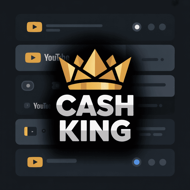 Logo for striking-logo-design-for-cash-king-youtube-success-4fnwvw